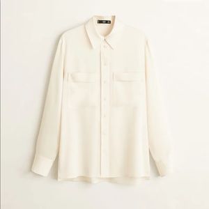 Classic white blouse size 8